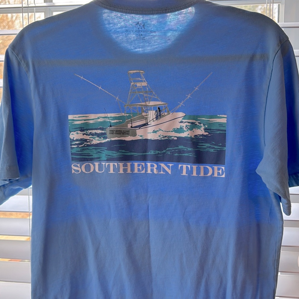 Mens XS SOUTHERN TIDE Skipjack Tshirt EUC